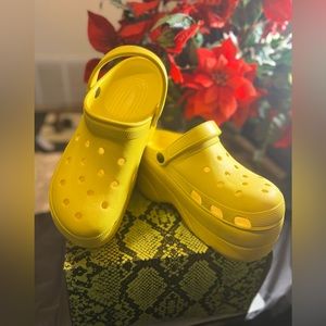 Yellow Women’s Clogs